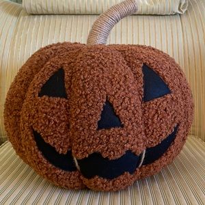 Pottery Barn Pumpkin Pillow NWT